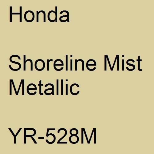 Honda, Shoreline Mist Metallic, YR-528M.